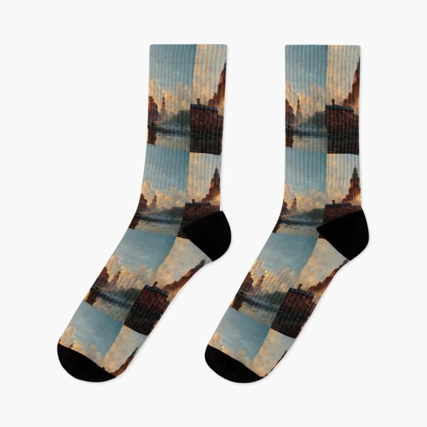 Item preview, Sunset Spires in a Steampunk Dream designed and sold by Amr Siam.