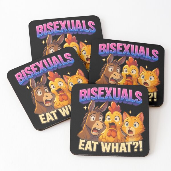 Item preview, Bisexuals Eat What?! designed and sold by Charisma Enigma.
