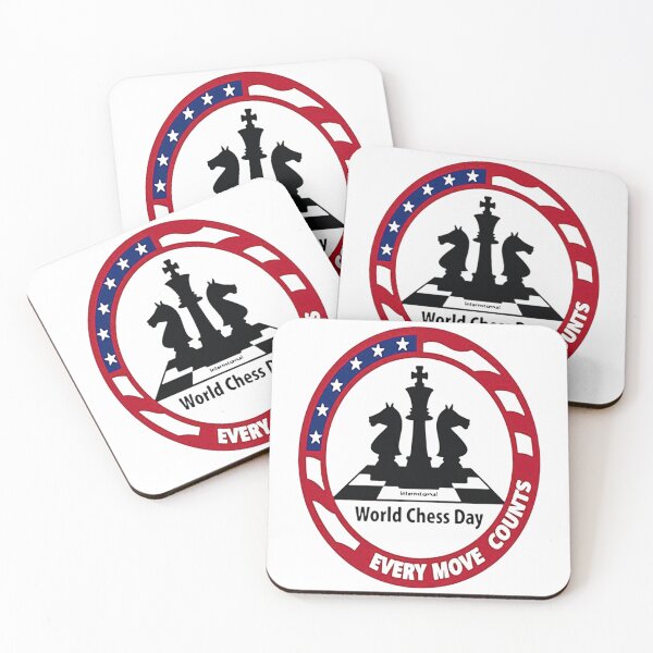 Item preview, Every Move Counts – World Chess Day Tribute designed and sold by HOUCHCREATOR.