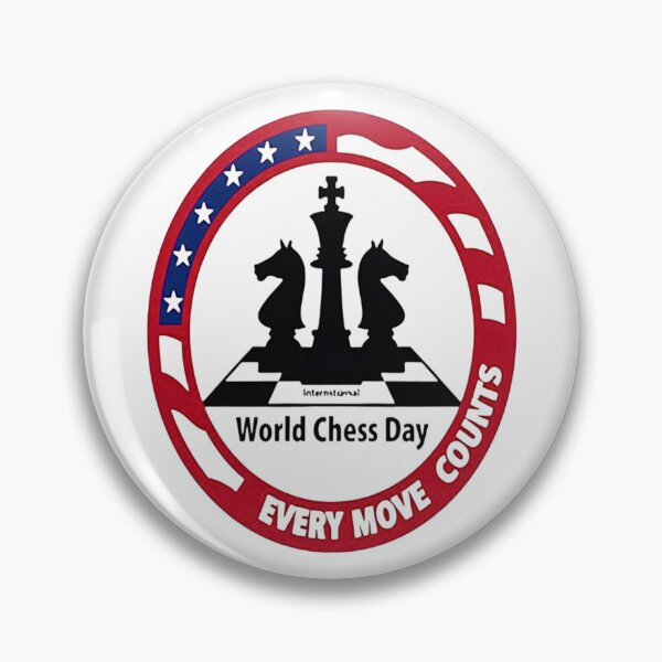 Item preview, Every Move Counts – World Chess Day Tribute designed and sold by HOUCHCREATOR.