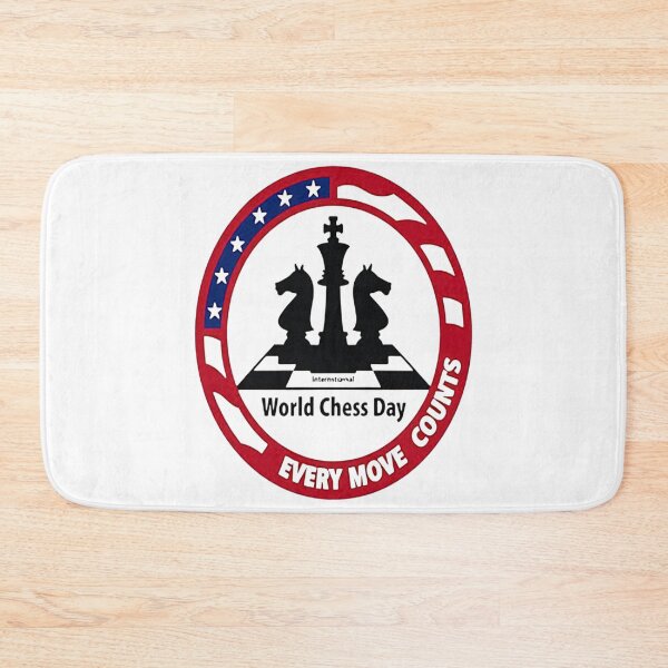 Item preview, Every Move Counts – World Chess Day Tribute designed and sold by HOUCHCREATOR.