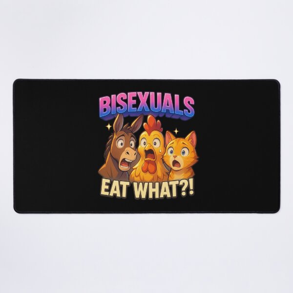 Item preview, Bisexuals Eat What?! designed and sold by Charisma Enigma.