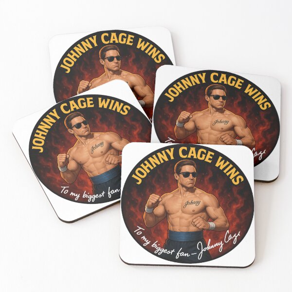 Item preview, Mortal Kombat Johnny Cage Autograph  designed and sold by Action Heroes Stuff.