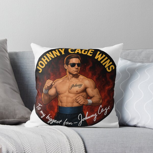Item preview, Mortal Kombat Johnny Cage Autograph  designed and sold by Action Heroes Stuff.