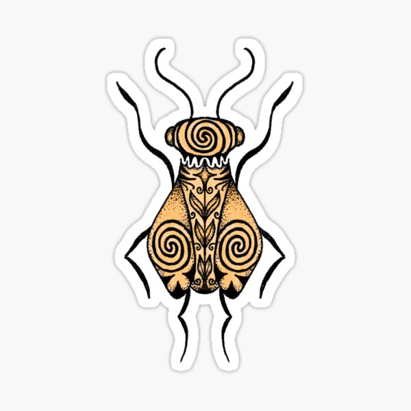 Vista previa del artículo con la obra «Grillo remolino terroso», diseñado y vendido por cybersoulflow.