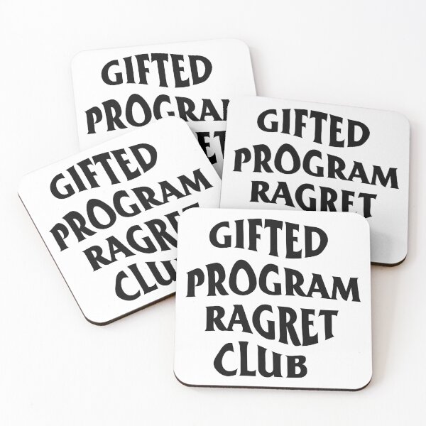 Item preview, RAGRET Club – Funny Gifted Kid Design | Peaked in Middle School Graphic Tee | Ironic Nerdy Humor Shirt designed and sold by Tone & Thread.