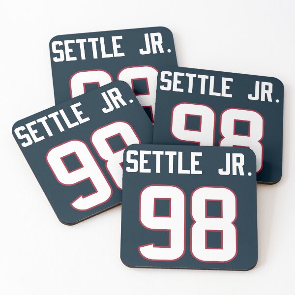 Item preview, Tim Settle Jr. #98 (Texanos) designed and sold by Turnstile Sports.