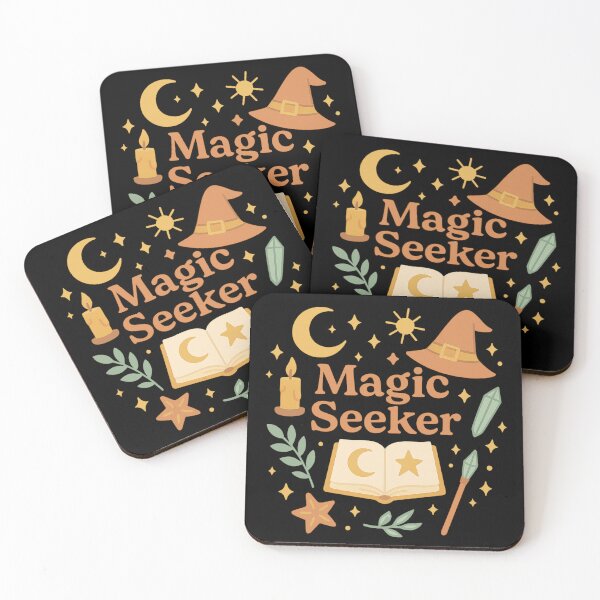 Item preview, Magic Seeker – Whimsical Witchy Aesthetic Design designed and sold by ThaliaMoon.