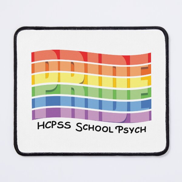 Item preview, School Psych Pride for white clothes designed and sold by -iDraw-.
