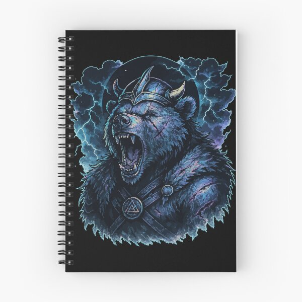 Item preview, Bear Berserker Viking Norse Goth designed and sold by TomFrontierArt.