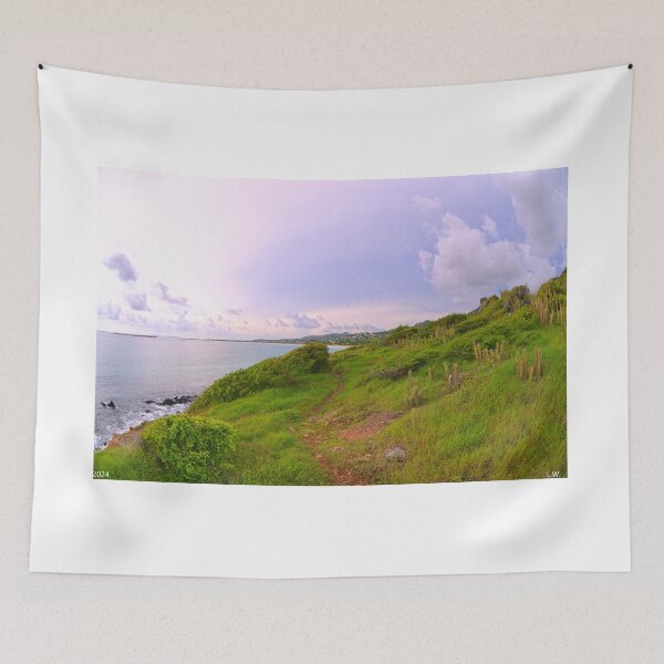 Item preview, Hiking In Orient Bay Saint Martin designed and sold by LisaWootenPhoto.