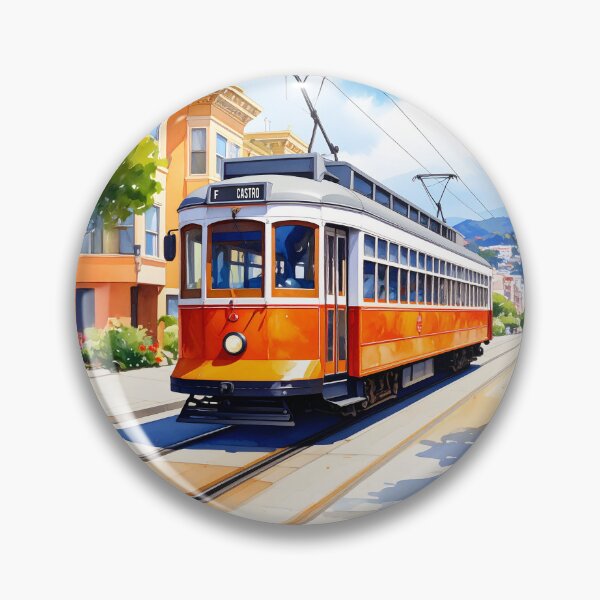 Item preview, San Francisco Cable Car designed and sold by ArtFactoryAI.