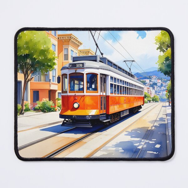 Item preview, San Francisco Cable Car designed and sold by ArtFactoryAI.