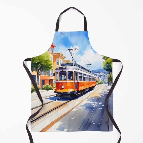 Item preview, San Francisco Cable Car designed and sold by ArtFactoryAI.