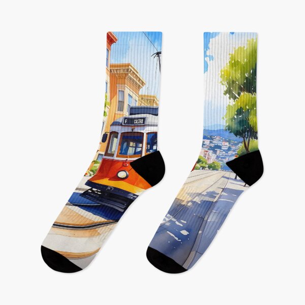Item preview, San Francisco Cable Car designed and sold by ArtFactoryAI.
