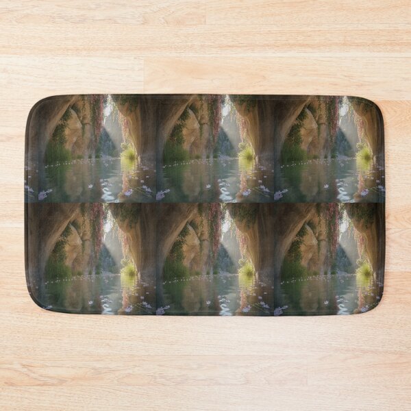 Item preview, Hidden valley draped in flowering vines designed and sold by SilentSpirits.