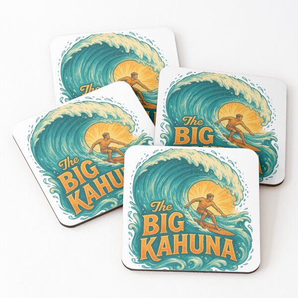 Item preview, The big kahuna surf Dude. designed and sold by The lucky Hippy.