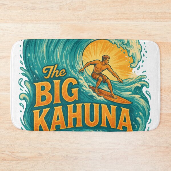 Item preview, The big kahuna surf Dude. designed and sold by The lucky Hippy.