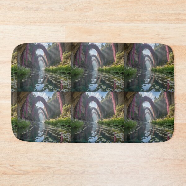 Item preview, Hidden valley with flowery vines designed and sold by SilentSpirits.