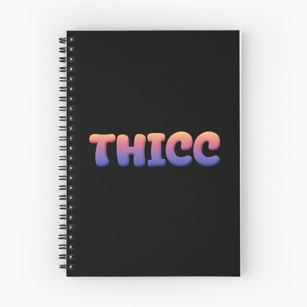 Item preview, Thicc in Sunset Gradient    designed and sold by Memes N Lore .