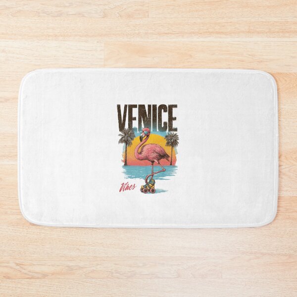 Item preview, Venice Beach Rollerskates Flamingo designed and sold by Blurbean.