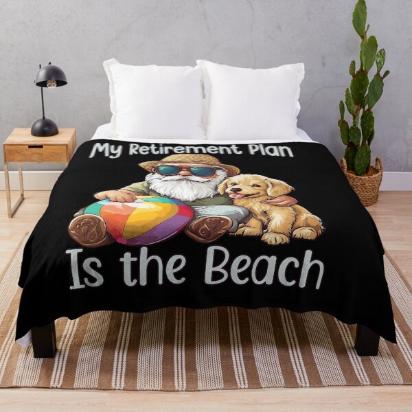 Item preview, My Retirement Plan Is the Beach – Gnome & Dog Chill Life Design designed and sold by Dantin.