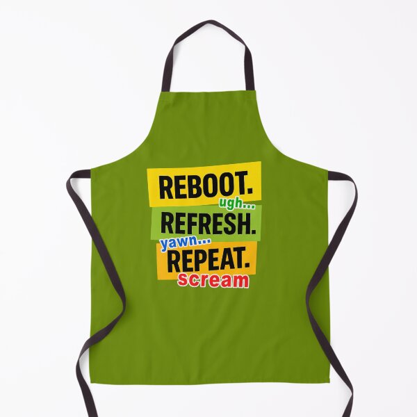 Item preview, Reboot Refresh Repeat – Burnout Loop Mood designed and sold by Pacific Art.