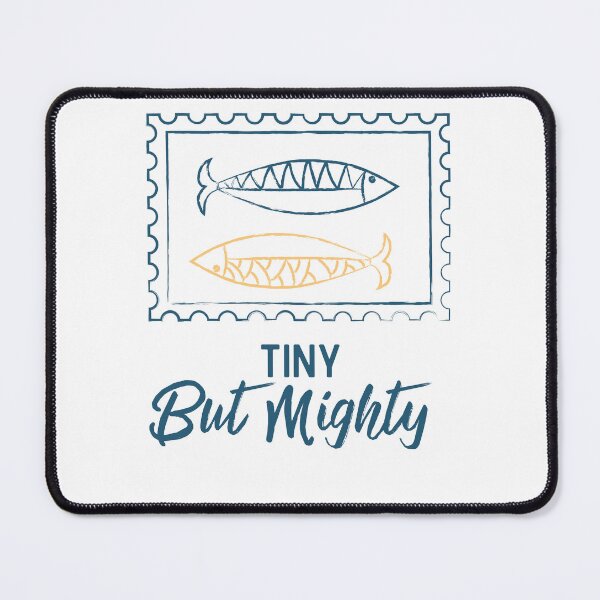 Item preview, Tiny but Mighty – Sardine Illustration with Mediterranean Vibes designed and sold by CanvasbyCaro.