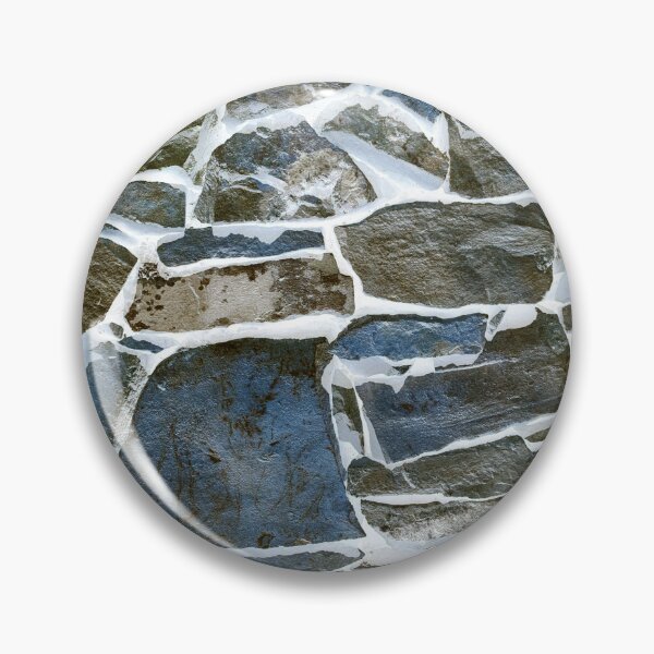Item preview, Historic brick wall inverted colors blue designed and sold by Dryft7.