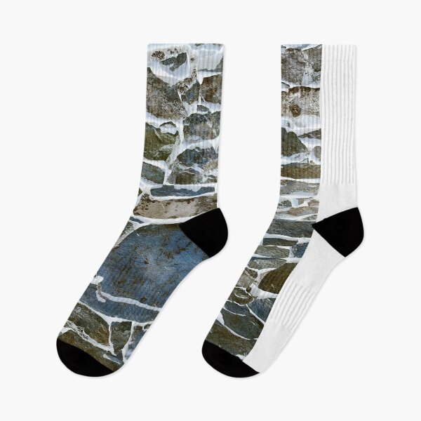 Item preview, Historic brick wall inverted colors blue designed and sold by Dryft7.