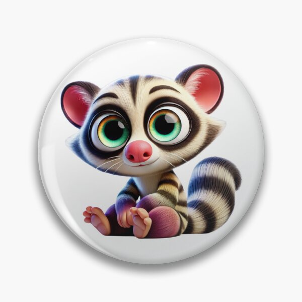 Item preview, Adorable Masked Palm Civet designed and sold by Sillytoe.