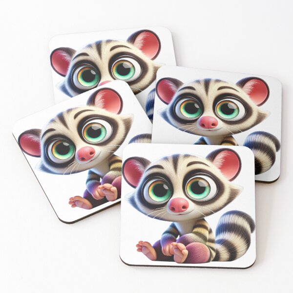 Item preview, Adorable Masked Palm Civet designed and sold by Sillytoe.