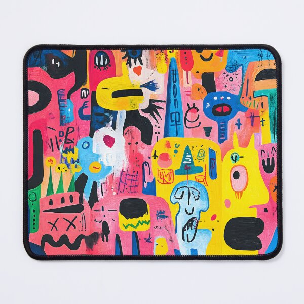 Item preview, Vibrant Cartoon Monster Squad - Colorful Graffiti Street Art Halloween Characters designed and sold by AnnDesignStudio.