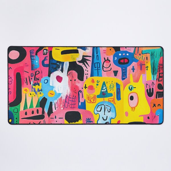 Item preview, Vibrant Cartoon Monster Squad - Colorful Graffiti Street Art Halloween Characters designed and sold by AnnDesignStudio.