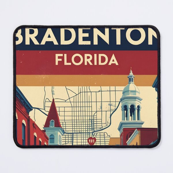 Item preview, Bradenton Florida 1950s USA Vintage Travel Tourism designed and sold by TravelersGems.