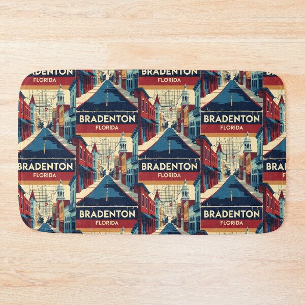 Item preview, Bradenton Florida 1950s USA Vintage Travel Tourism designed and sold by TravelersGems.
