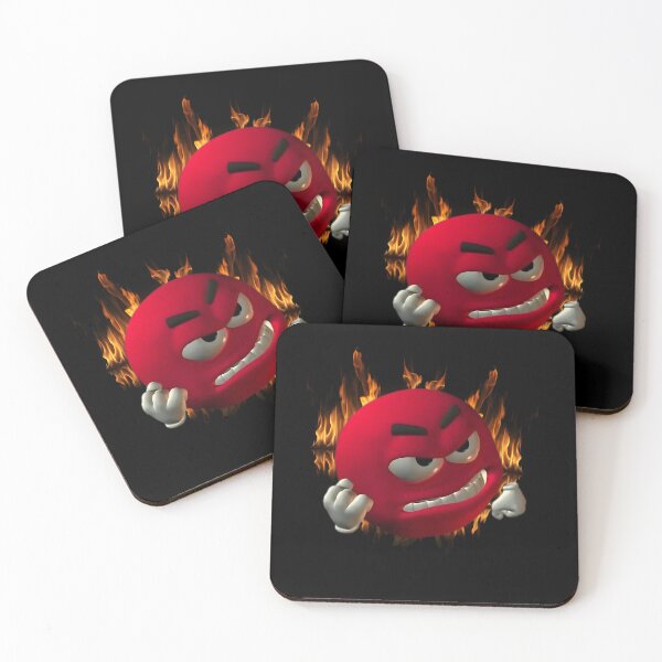 Item preview, Red angry emoji designed and sold by LayersDesign.