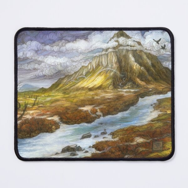 Item preview, Lonely Mountain (borderless) designed and sold by BohemianWeasel.