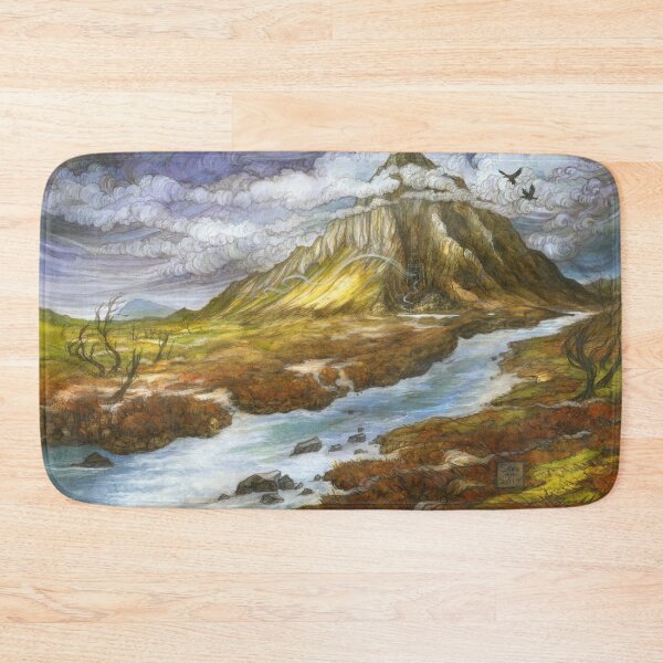 Item preview, Lonely Mountain (borderless) designed and sold by BohemianWeasel.