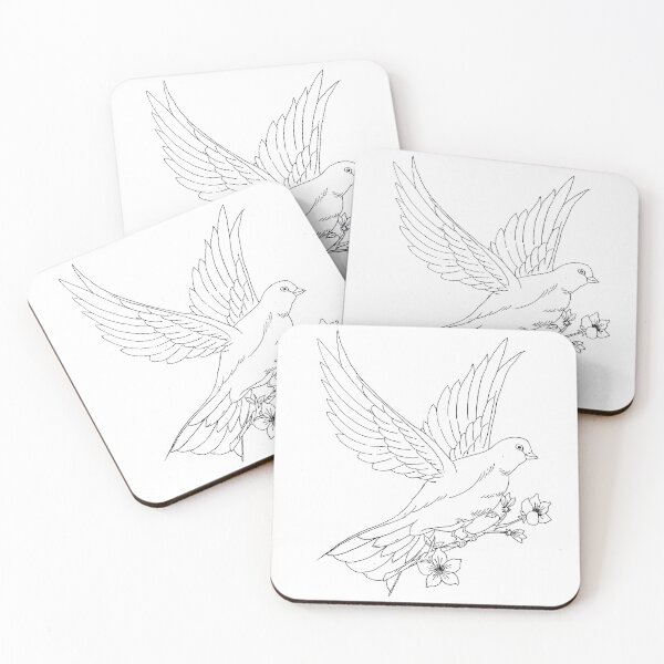 Item preview,  Dove of Grace designed and sold by Quiet Cut Art.