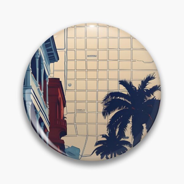 Item preview, Coral Gables Florida 1950s USA Vintage Travel Tourism designed and sold by TravelersGems.