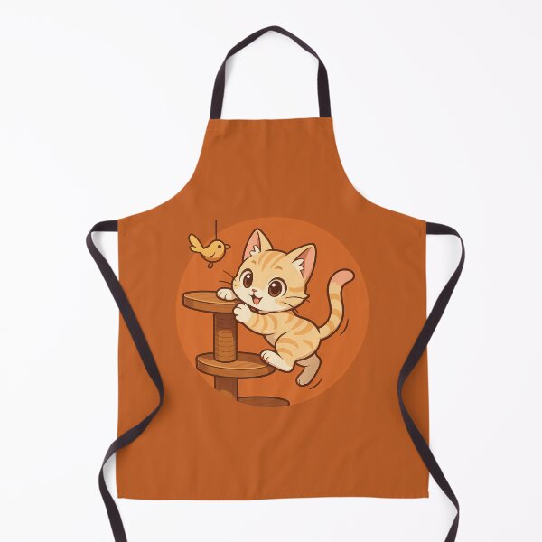 Item preview, Climbing Cream Kitten Cat Tree designed and sold by Yuliya Brush.