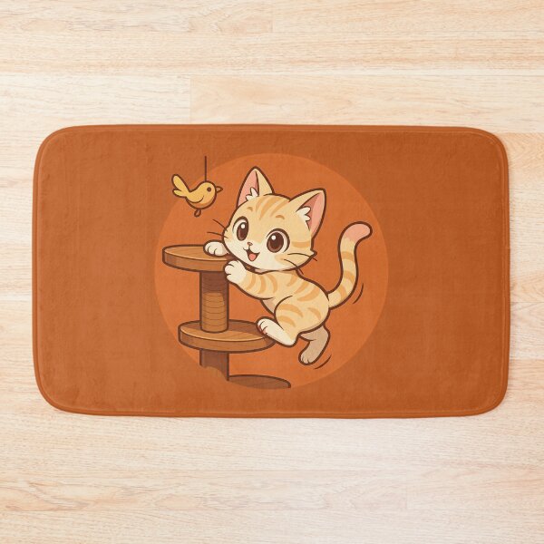 Item preview, Climbing Cream Kitten Cat Tree designed and sold by Yuliya Brush.