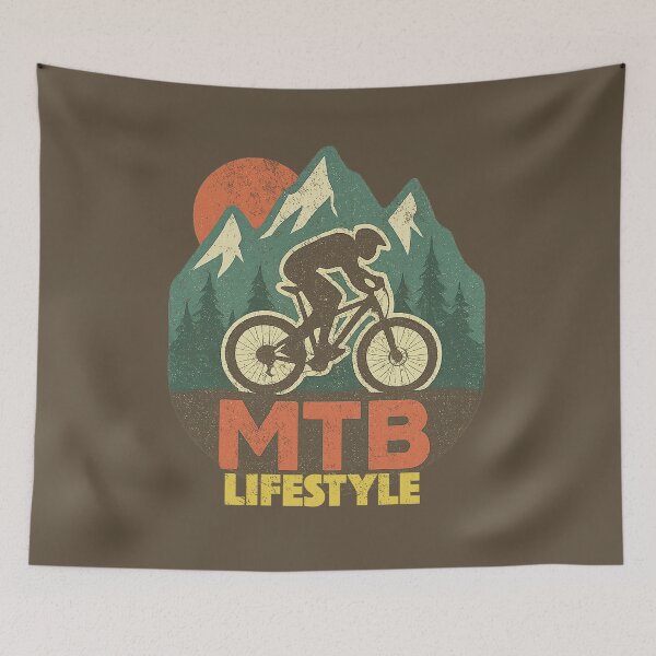 Item preview, Retro MTB Trail Rider – 90s Mountain Bike Tribute Design designed and sold by collectees1.