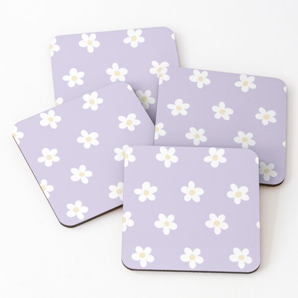 Artikelvorschau, Gänseblümchen auf Flieder entworfen und verkauft von Willow & Grace Designs.