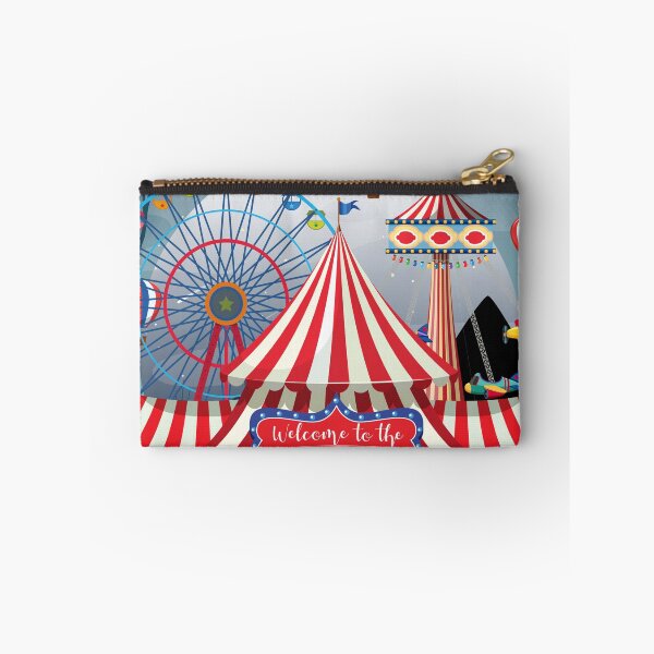 Item preview, Colorful Cute Circus Tent Ferris Wheel- Vintage Carnival Night Fair designed and sold by CapturedByeJ.