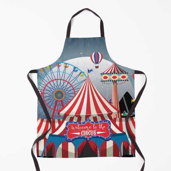 Item preview, Colorful Cute Circus Tent Ferris Wheel- Vintage Carnival Night Fair designed and sold by CapturedByeJ.