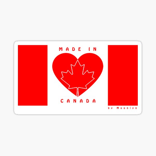 Made In Canada Sticker