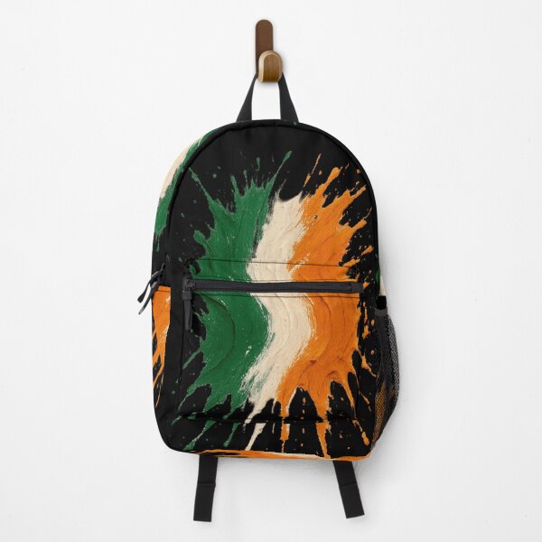 Item preview, Irish Tricolour Splash Design designed and sold by Everything Éire.