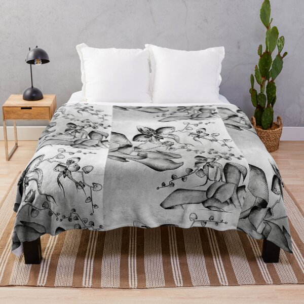 Item preview, Elegant Ink Orchids with Flowing Botanical lines designed and sold by GTeoArt.